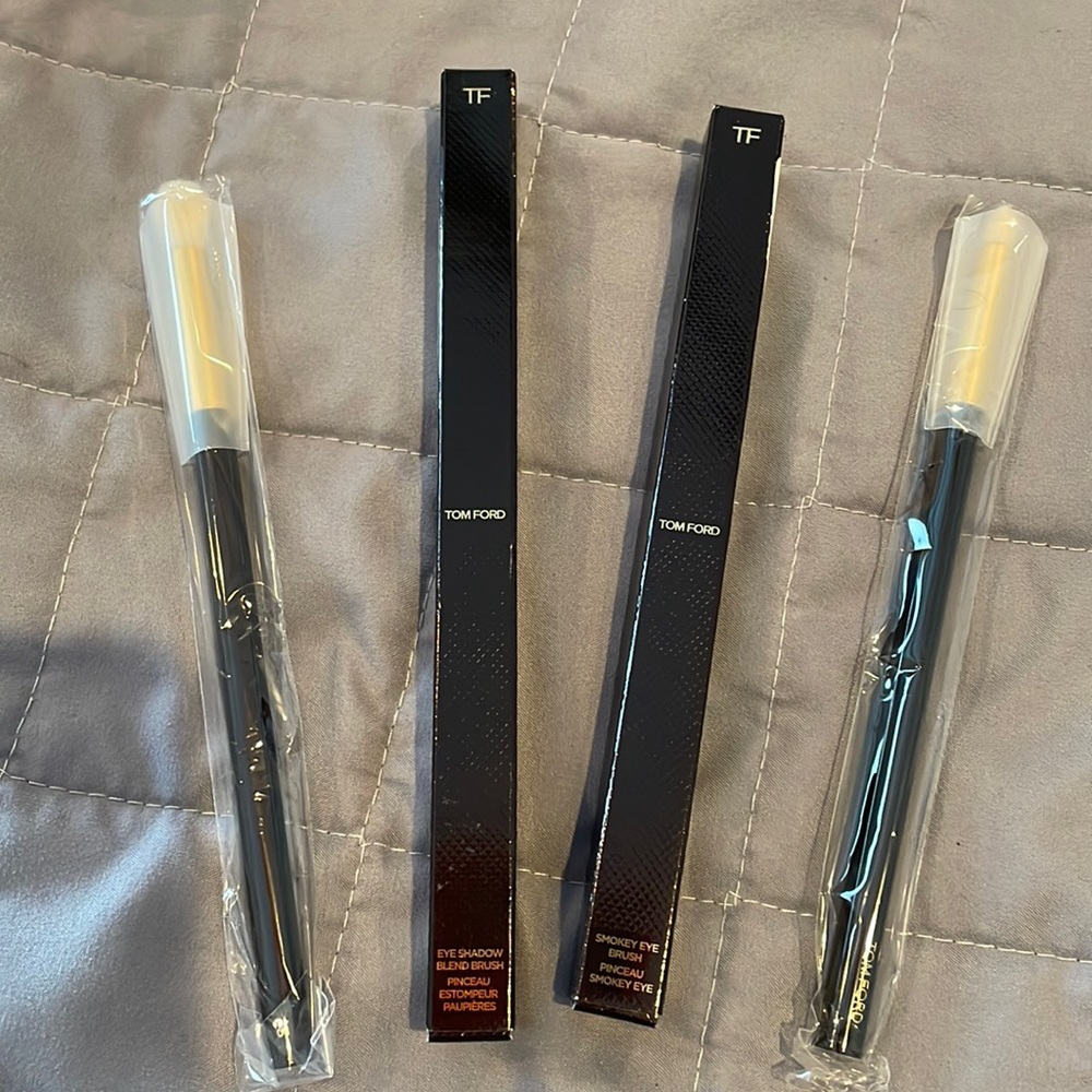 New in box Tom Ford eye brushes.